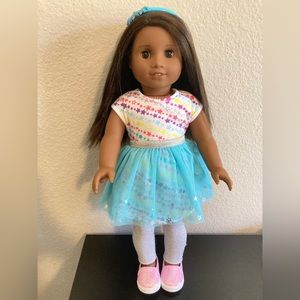 American Girl Truly Me Doll #47 (Sonali Mold, Brown Eyes, Dark Brown Hair)